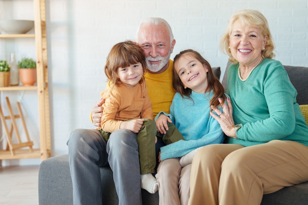 A family portrait for the About Us page of Niral. A. Patel DDS